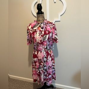Maggy London Floral Dress Size 6 NWT